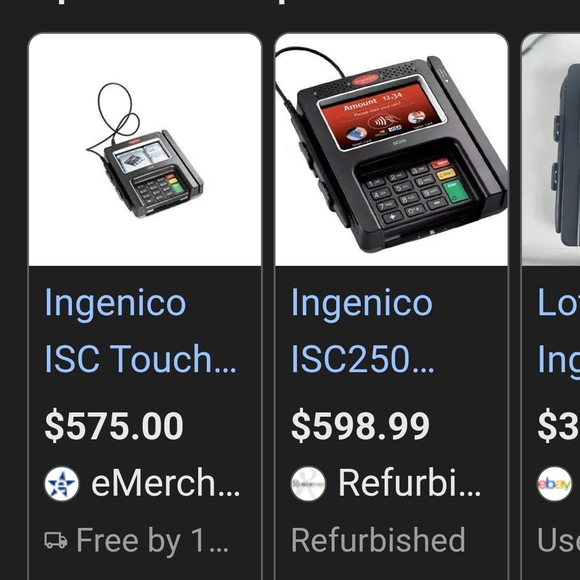Other - Ingenico ISC Touch Terminal